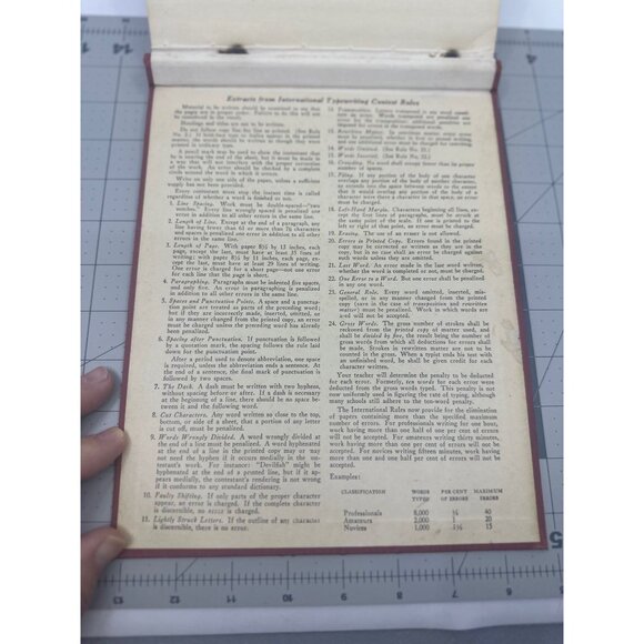 20th Century Typewriting 5th Edition 1947 D.D Lessenberry Crawford South-Western - Picture 10 of 13